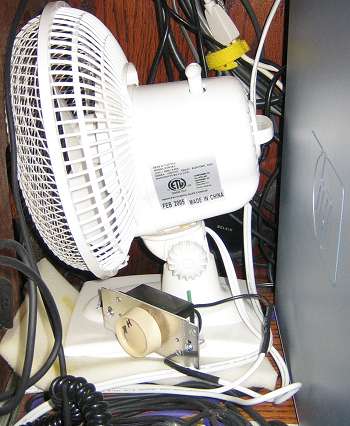 My quiet, variable speed fan