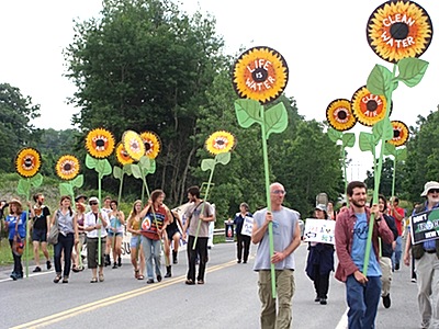 powerplantprotest_sunflowers
