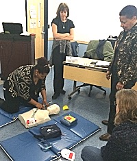 defib AED training