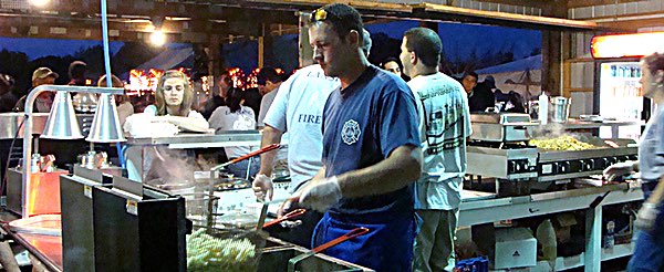 Fire Department Carnival Cooking For Bicentennial