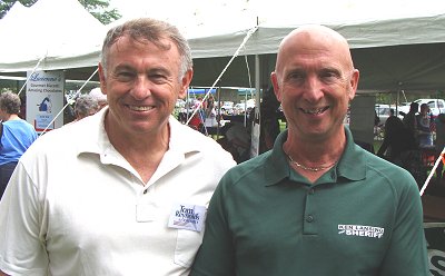 Tom Reynolds (left) and Ken Lansing Tom Reynolds and Ken Lansing