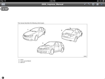Putting your car manual, cell phone manual, or any manual on the iPad makes it searchable -- very handy when you're in a hurry. ipaddocs_carmanual