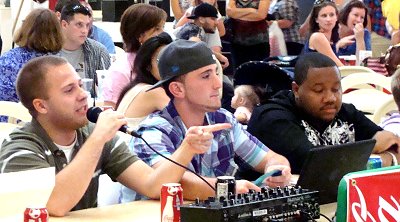 Judges (Corey (left), Mikey V (center) and John Rawllins III Z Star