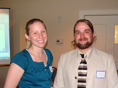 Technology Teachers Nicole Lamie (middle school) and Khris Oursler (high school) cdc_teachers