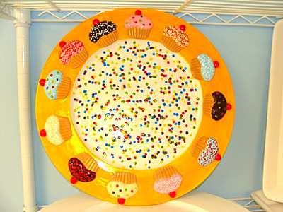 The first 'Ladies Night' will feature this cupcake platter project. dynamicceramic_cupcakeplatter