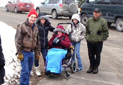 Don Gagnon (left) with his family hfhfeb_gagnons