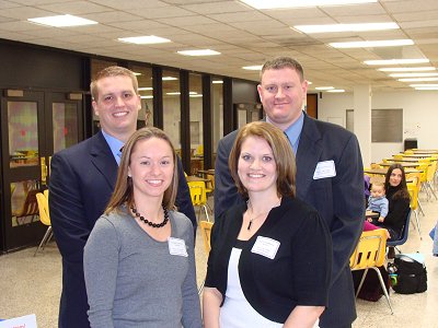 Ken Henry (left), Casey Crandall, Carrie Wright Moore (left) Katie Crandall Mayo hof2011_individuals