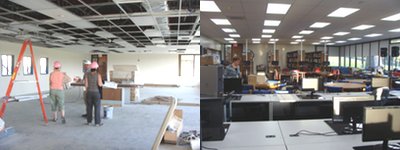 Before and after: the library hstour2 library