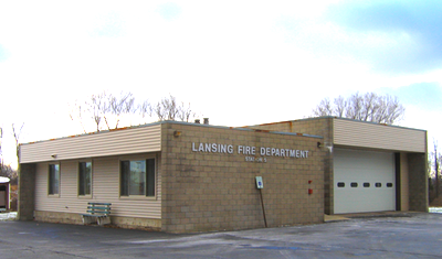 The current fire station in the Village of Lansing has two small equipment bays that are insufficient for most department equipment. It will be replaced with a 4 bay Morton building. lfd_station5_400