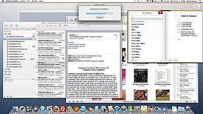 Is it a Mac or an iPad? Familiar iApps are ported to Lion, making things like email, your address book, or iCal identical on your iPad, iPhone, and/or Mac. lion_fullscreen