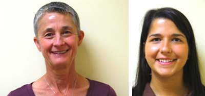 Ann Carter, PTA (left), Lauren Rozzoni, PT, DPT mccune