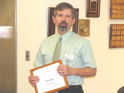 Lansing Community Council President Ed LaVigne tct_excellence_el400