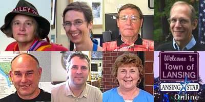 Top row, left to right: Andra Benson, Katrina Binkewicz, Steve Farkas, Michael Koplinka-Loehr. Bottom row, left to Right: Scott Pinney, Mike Sigler, and Connie Wilcox appoint2012