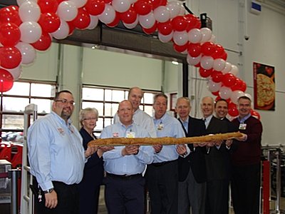 New BJs stores traditionally open with a bread breaking ceremony instead of a ribbon cutting bjopening_bread1