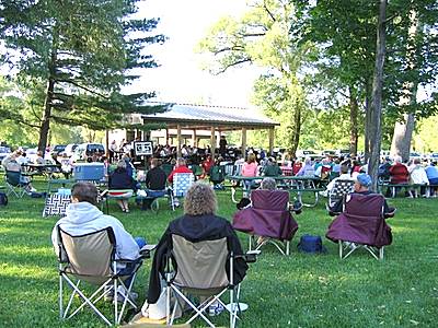 Ithaca Concert Band in Myers Park cip_icb