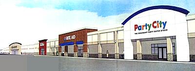 A preliminary rendering shows a vision of the new facade cm_front
