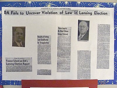 DId Schofield steal the election? DA Bryant found no evidence that he did. electhist_improprieties