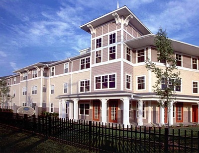 NRP's Chris Dirr presented this as an example of an affordable senior housing unit. tc_nrp_senafford
