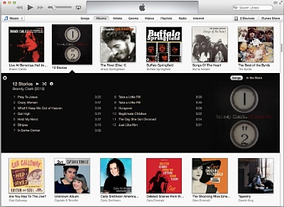 iTunes seems prettier to me, and smarter about playing things in its various sections (including continuing to play samples from the iTunes store while I browse back over my own collection). New conveniences like Apple Radio and iCloud integration are frosting on the cake. mavericks_itunes