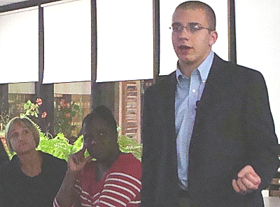 William Lewis presented 'Go Ment@l' to the Lansing Board Of Education in September mental_lewis