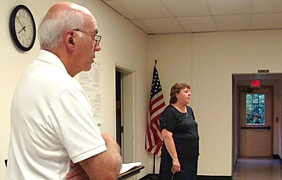 Yea and nay - Andy Sciarabba and Connie Wilcox nlsewer_andyconnie