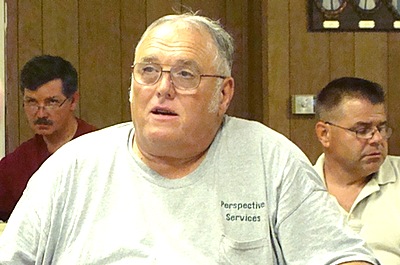 Planning Board member Larry Sharpsteen nlsewer_larrysharpsteen