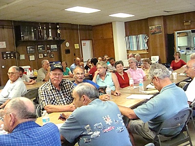 50 people came to the North Lansing Fire Station Wednesday to talk about the proposed sewer project nlsewer_room