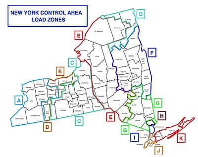 Carol Chock and irene Weiser solicited elected officials from 24 counties in zones A and C Monday to join their Ratepayers and Intervenors Group repowering_zonesmap