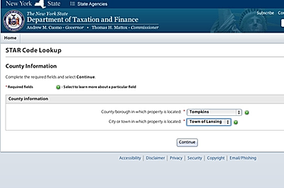 You don't need to wait for your letter to re-register for the Basic STAR exemption. The STAR Code lookup is a few simple Web form screens that are very easy to use. star_lookup