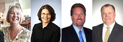 Susan Currie, Carla McKain, Chet Osadchey, and Stephen Romaine uw_newboard