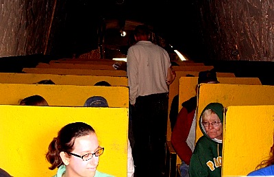 Passengers inside the simulated fusulage will be innundated with smoke, then subjected to water from a fire hoise before exiting the plane apdd insidetheplane