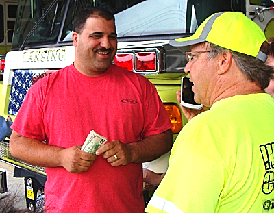 Lansing Volunteer Fire Department Deputy Chief Brad George ca_brad