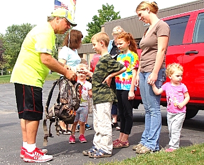 These kids held a can and bottle drive to raise money for other kids in need ca_kids2