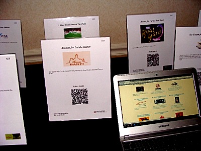 Bidding was online this year, so you didn't have to attend the dance to get in on the auction. Computers were provided for on-site bidding throughout the night. cdc14_auction