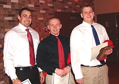 The top emergency responders for 2013: Trevor Brill responded to 264 calls, Casey Bordoni to 377 calls, and Darren Sill responded to 414 Calls. Of the 889 emergency calls Lansing responded to in 2013 461 were fire calls. fdb_topresponders