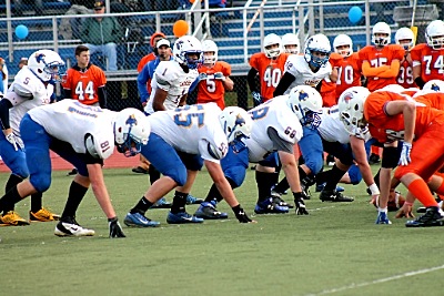 The Fearsome Defense football 1015B