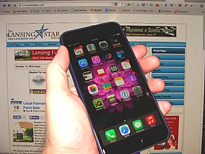 It's big, but oh what a display! i6p 400
