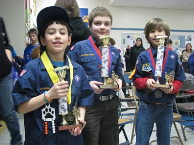 (from left to right) Third place Devin Richardson, second place Kent Yoest and winner Kaydin Golden pd_4189