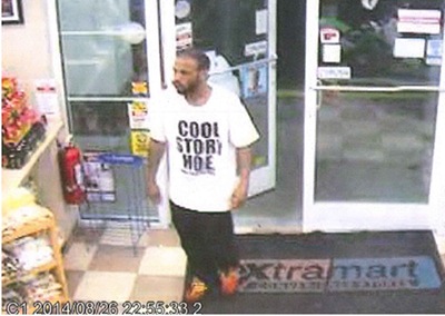 The Tompkins County Sheriff's Office is looking to identify this individual. He was seen at the Xtramart in Lansing. He is wanted for questioning regarding the recent robberies in Dryden and Lansing. (Photo provided by Tompkins County Sheriff's Office) sheriff_suspect