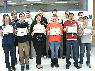 12 Lansing High School students were recognized for non-academic achievement in the second quarter soq_students