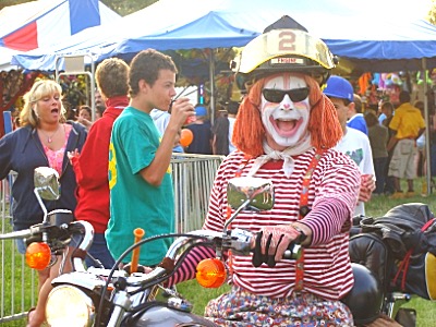 Towner volunteers as a Lansing firefighter. Crossroad does, too. crossroad bike