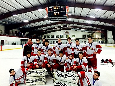 hockey BantamsSteelCityChamps