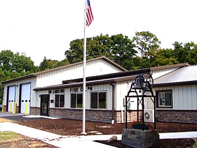 The fire station has been fitted with a spacious new vestibule Station 4