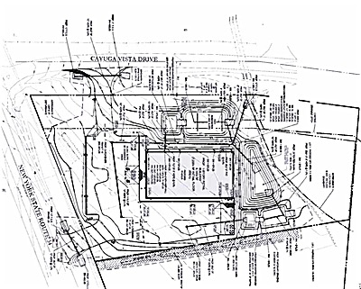 A prelimiary sketch plan for a 9,100 square foot retail store was approved Retail Sketch Plan