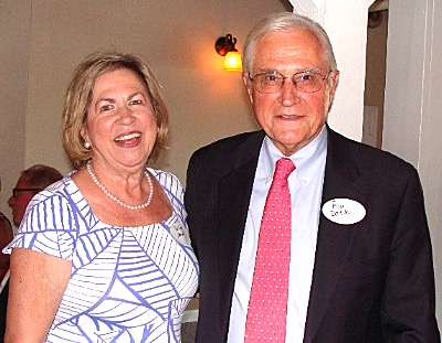 2015 Republican of the Year Roy H. Park, Jr. with his wife Tetlow. Roy and Tetlow Park
