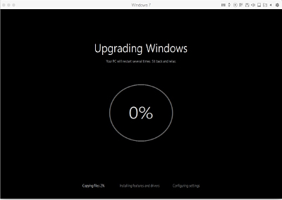 See? it worked. Windows 10 upgrade
