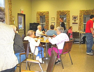 LHA would like to enlarge the community room, but not if it means a rent hike. woodsede communityroom