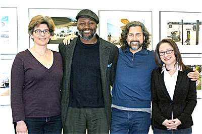 Left to right: - Sarah K. Chalmers, Godfrey L. Simmons, Jr., Samuel Buggeln, Jennifer Herzog CivicCherryLeadership