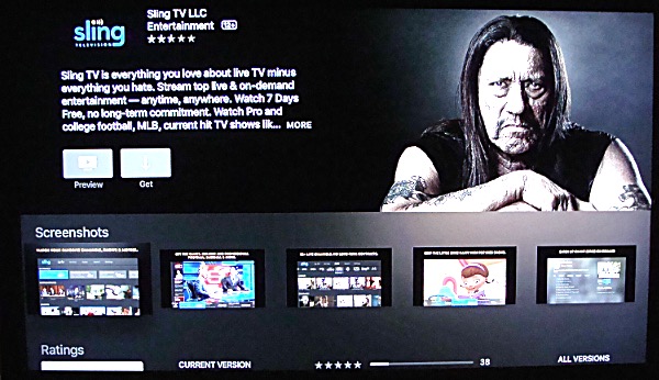 A growing selection of streaming video services is available in the App Store. They are easy to find and install. atv4 appstore