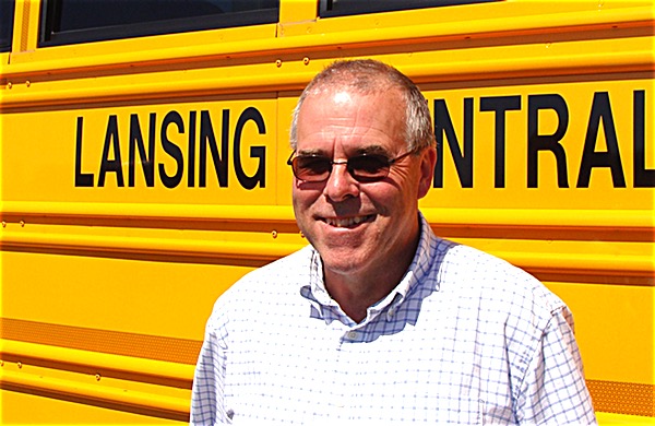 Lansing Central School District Transportation Supervisor Roger Dedrick Roger Dedrick